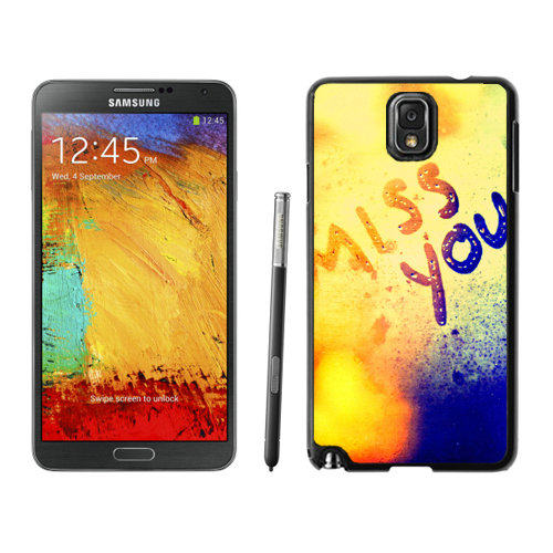 Valentine Miss You Samsung Galaxy Note 3 Cases ECY